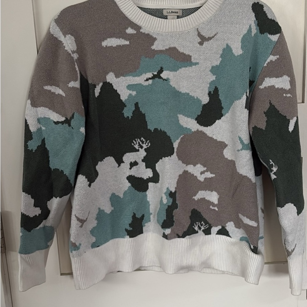 L.L. Bean Women's Cotton Cashmere Crewneck Sweater